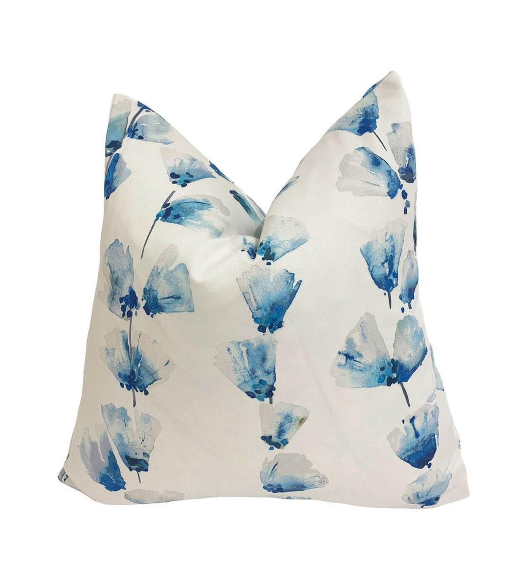 Romo - Honor - Topaz - Delicate Painterly Trailing Floral Designer Cushion Cover - Handmade Throw Pillow - Luxury Home Decor.