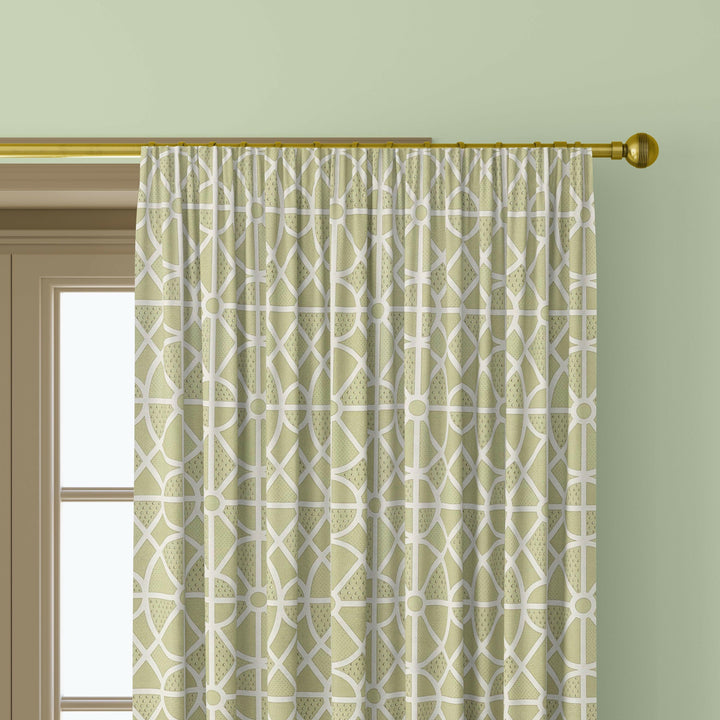 Sanderson - garden plan - garden green - curtains made to measure drapes designer home decor.