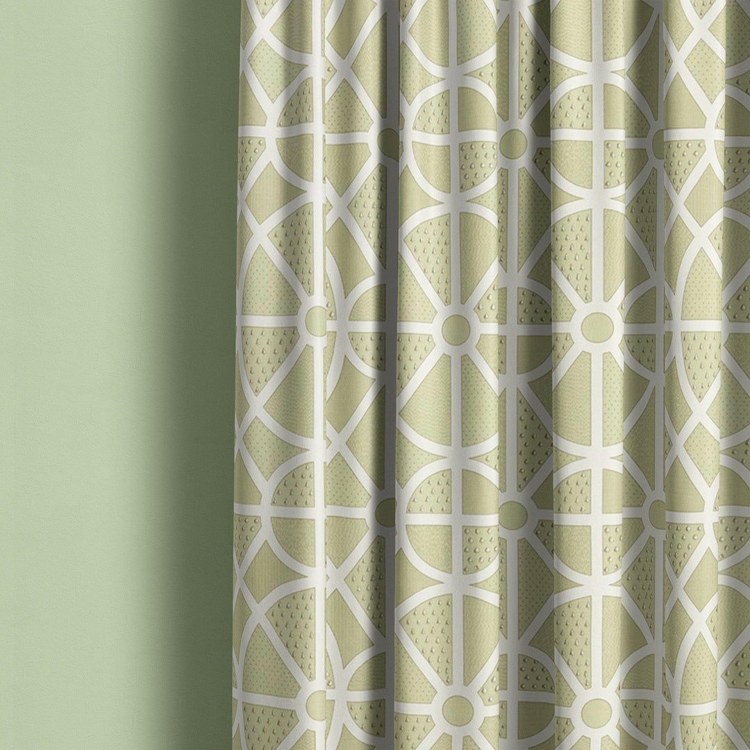 Sanderson - garden plan - garden green - curtains made to measure drapes designer home decor.