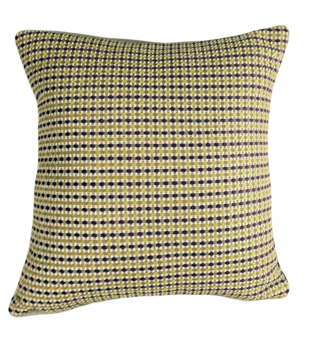 Romo - Foley - Iris - Dotted Woven Chenille Bouclé Designer Cushion Cover - Handmade Throw Pillow - Luxury Home Decor.