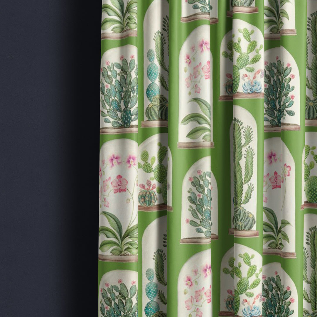 Sanderson Curtains.