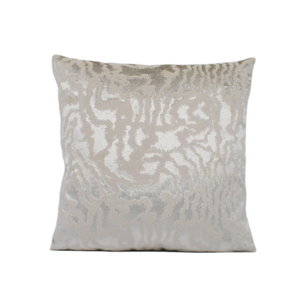Harlequin - Seduire - Oyster - Plush Animal Print Velvet Designer Cushion Cover Throw Pillow Handmade Home Decor.