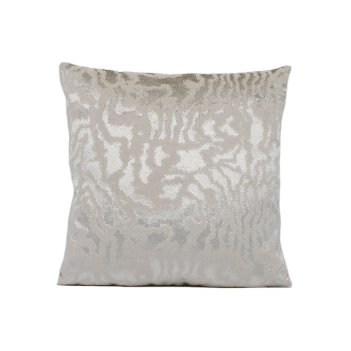 Harlequin - Seduire - Oyster - Plush Animal Print Velvet Designer Cushion Cover Throw Pillow Handmade Home Decor.