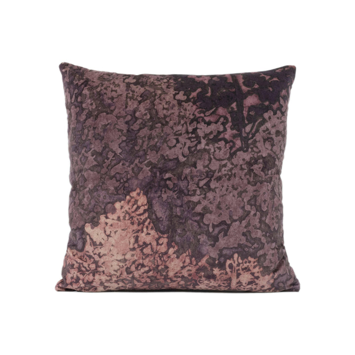 Zoffany - Belvoir - Fig / Hollyhock - Abstract Ombré Forest Luxury Velvet Cushion Cover - Handmade Throw Pillow Designer Home Decor.