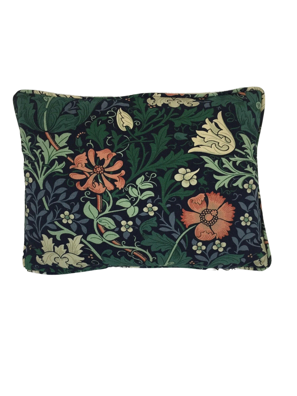 William Morris - Compton - Indigo / Green - Stunning Classic Designer Cushion Cover Throw Pillow Designer Home Decor.