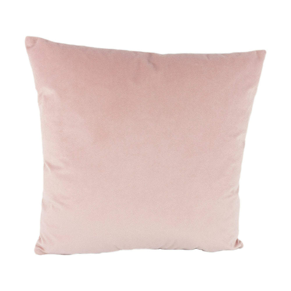 Stunning Pink Blush Velvet Cushion Cover Throw Pillow Home Decor.