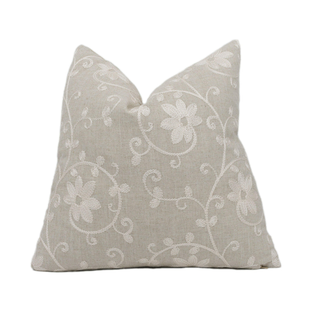 Clarke and Clarke - Ashley - Linen - Stunning Handmade Cushion Cover Throw Pillow Designer Home Décor.