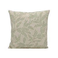 Thumbnail for a green and white pillow on a white background