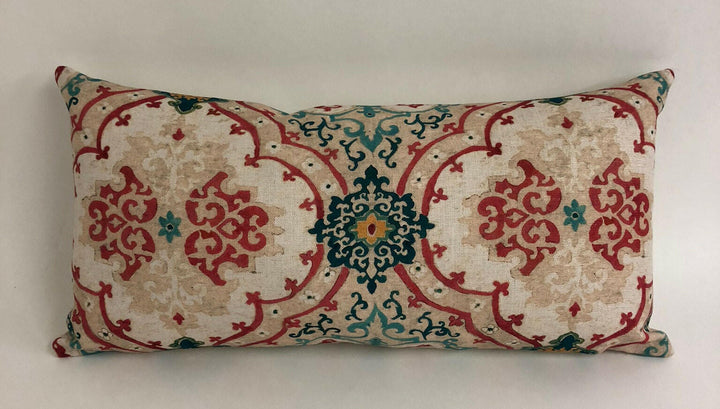 Designers Guild / William Yeoward - Valetta - Peacock - Cushion Cover Throw Pillow Designer Home Decor.