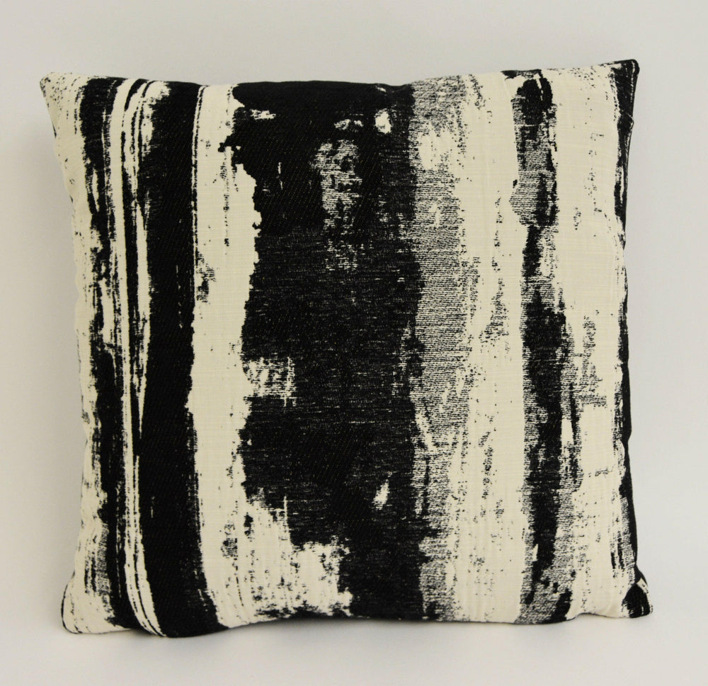 Clarke & Clarke - BW1038 - Black / White - Stunning Modern Cushion Cover Throw Pillow Designer Home Decor.