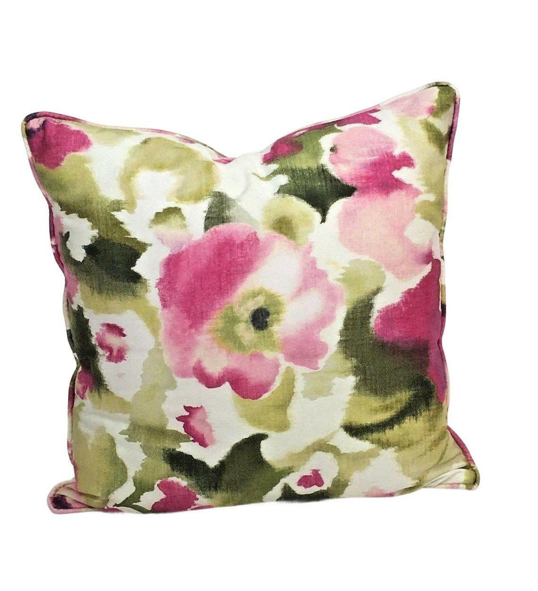Sanderson - Varese - Magenta - Cushion Cover Throw Pillow Designer Home Decor Self-Piped.