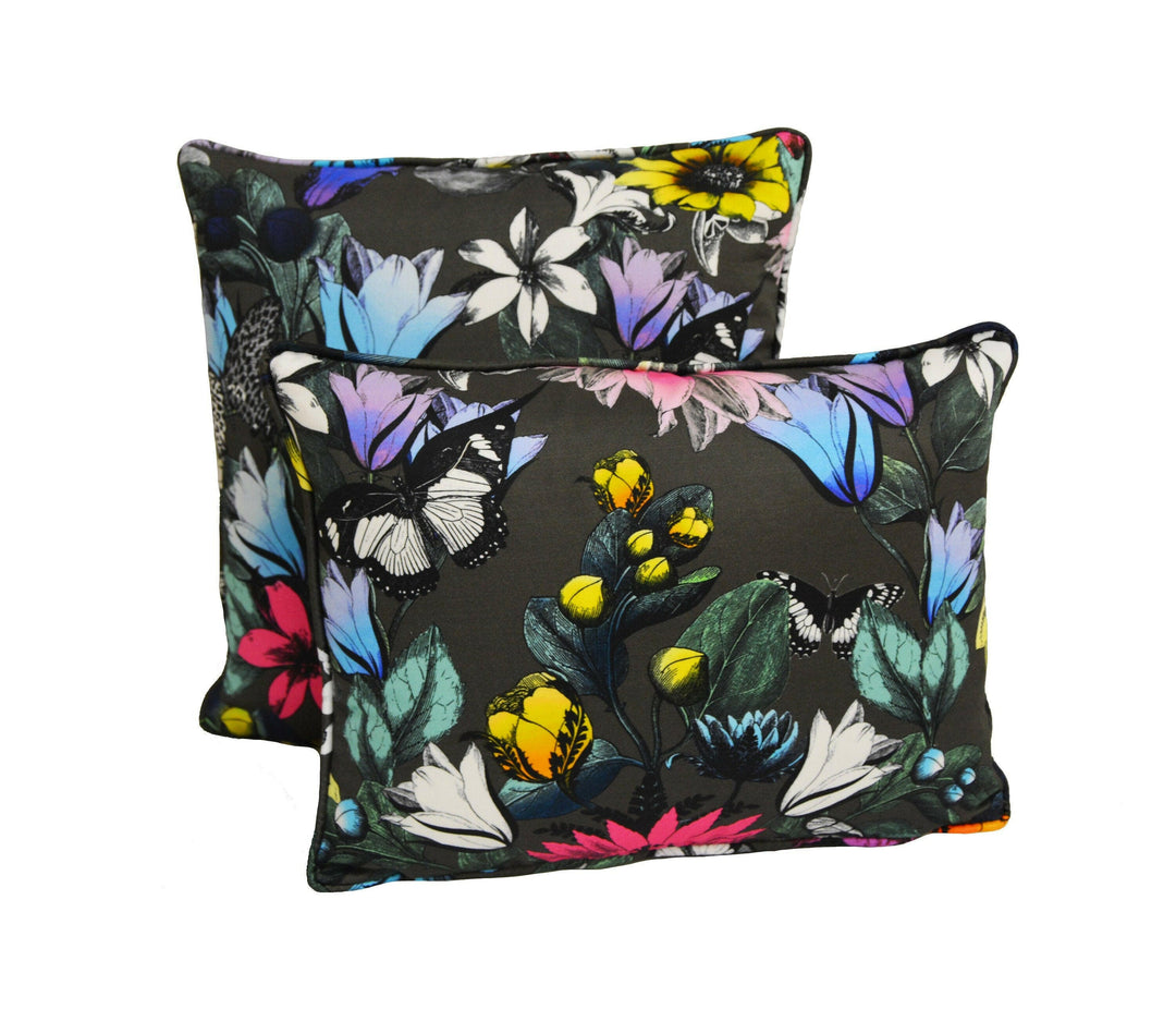 Osborne and Little - Tulipan - Colour 2 - Stunning Self Piped Cushion Cover Throw Pillow Designer Home Decor.