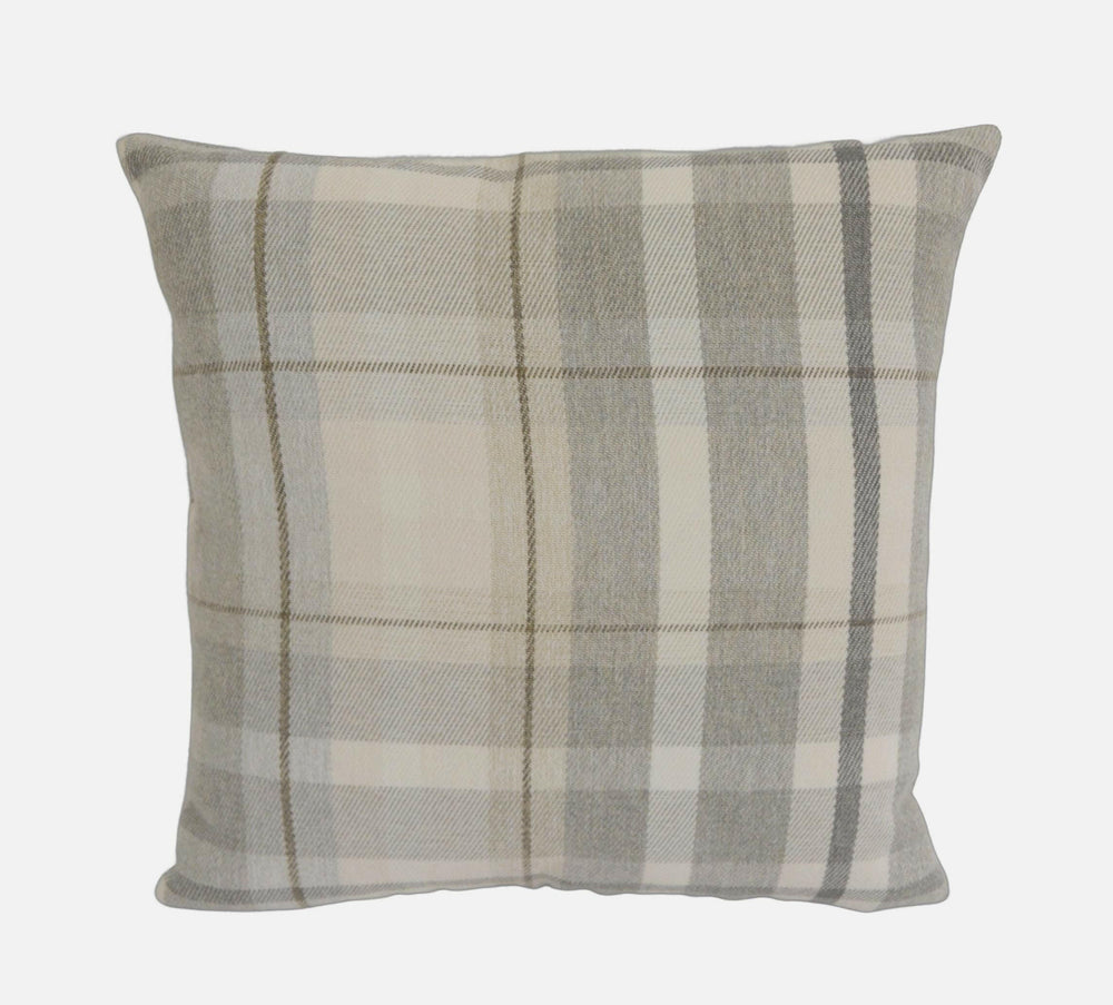 Prestigious Textiles - Galloway - Oatmeal - Cushion Covers/Pillow Throws.