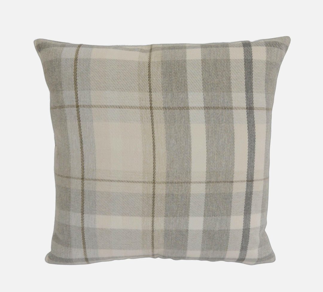 Prestigious Textiles - Galloway - Oatmeal - Cushion Covers/Pillow Throws.