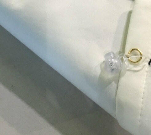Scion - Noukku - Citrus / Glacier / Biscuit - Professionally Made Roman Blind Made to Measure.
