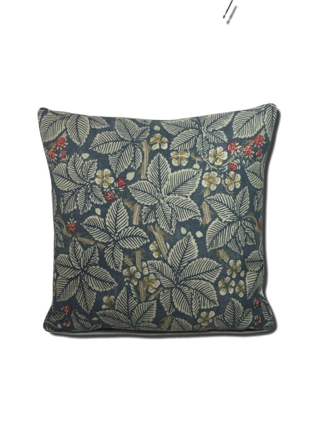 William Morris - Bramble - Mineral / Slate  - Cushion Cover Throw Pillow Designer Home Decor.