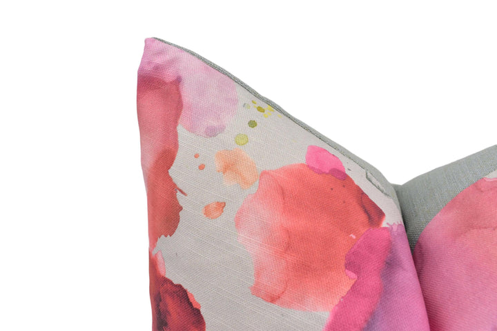 Voyage - Cloud Burst - Russett - Gorgeous Watercolour Cloud Designer Cushion Cover - Luxury Throw Pillow - Handmade Home Decor.
