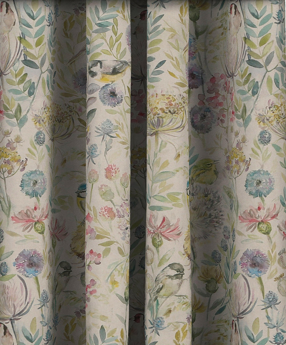 Voyage Decoration - Morning Chorus - Linen - Made to Measure Curtains + buy by the metre.