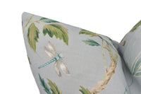 Thumbnail for a close up of a pillow with a dragonfly on it