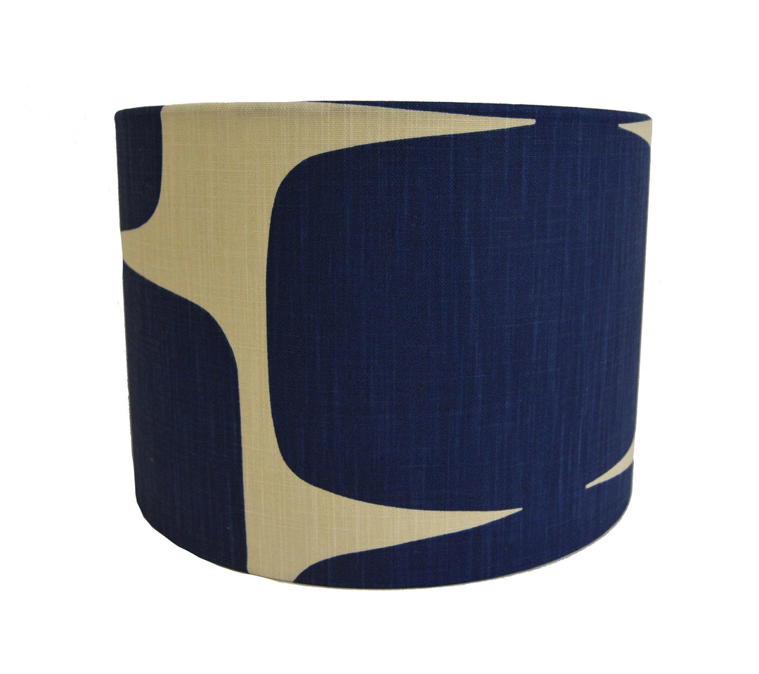 Scion - Lohko - Indigo / Jasmine - Lampshade Stunning Handmade.