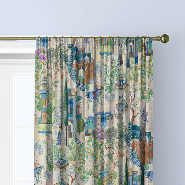 Manuel Canovas Leyla Ceylan Curtains Made to Measure Drapes Designer Home Decor.