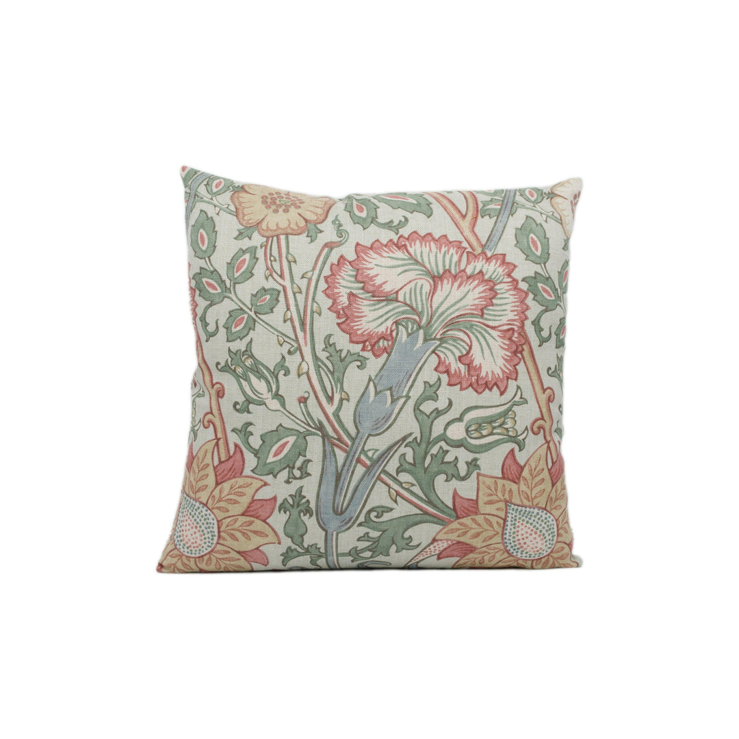 William Morris - Pink & Rose - Eggshell / Rose - Cushion Cover Throw Pillow Designer Home Decor.