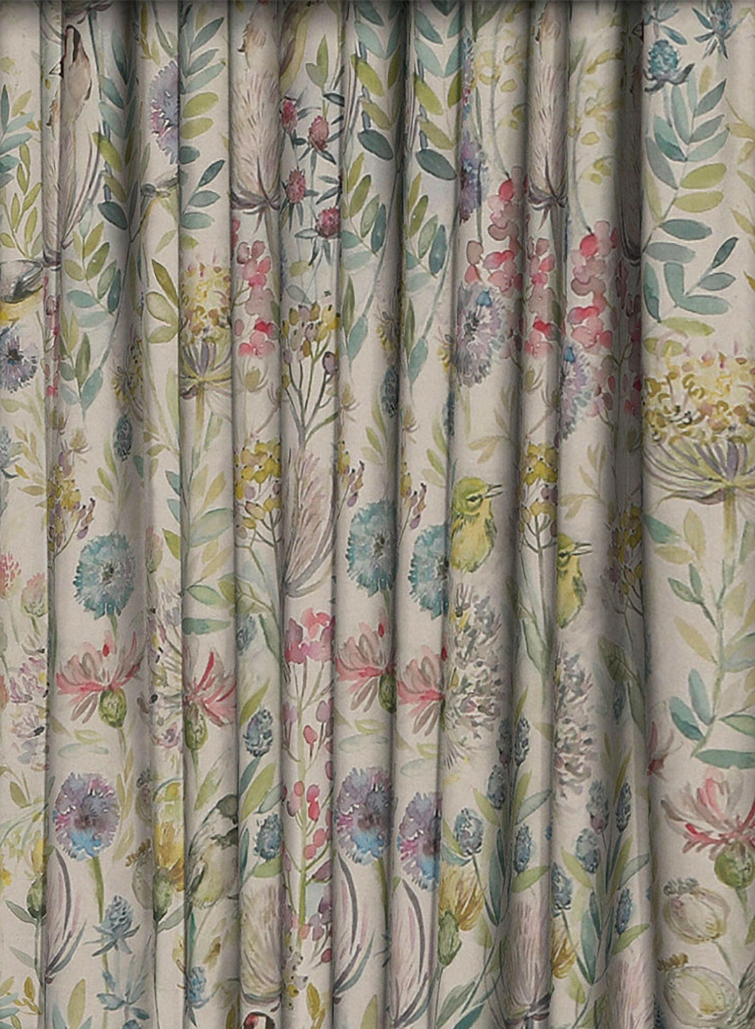Voyage Decoration - Morning Chorus - Linen - Made to Measure Curtains + buy by the metre.