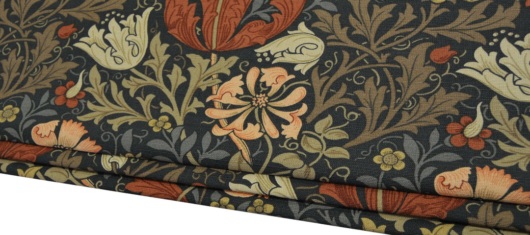 William Morris - Compton - Professionally Made Roman Blind Made to Measure.