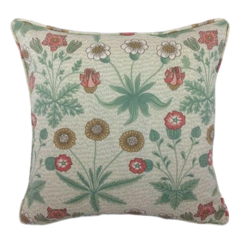 William Morris - Daisy - Terracotta / Gold - Cushion Cover Throw Pillow Designer Home Decor.