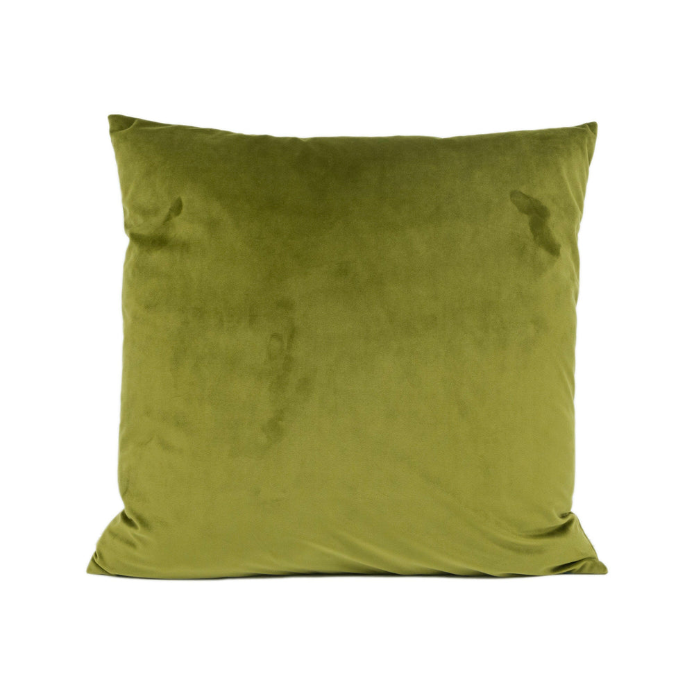 Utopia - Luxor Velvet - Artichoke - Gorgeous Plush Cushion Cover Sumptuous Handmade Throw Pillow Designer Home Décor.