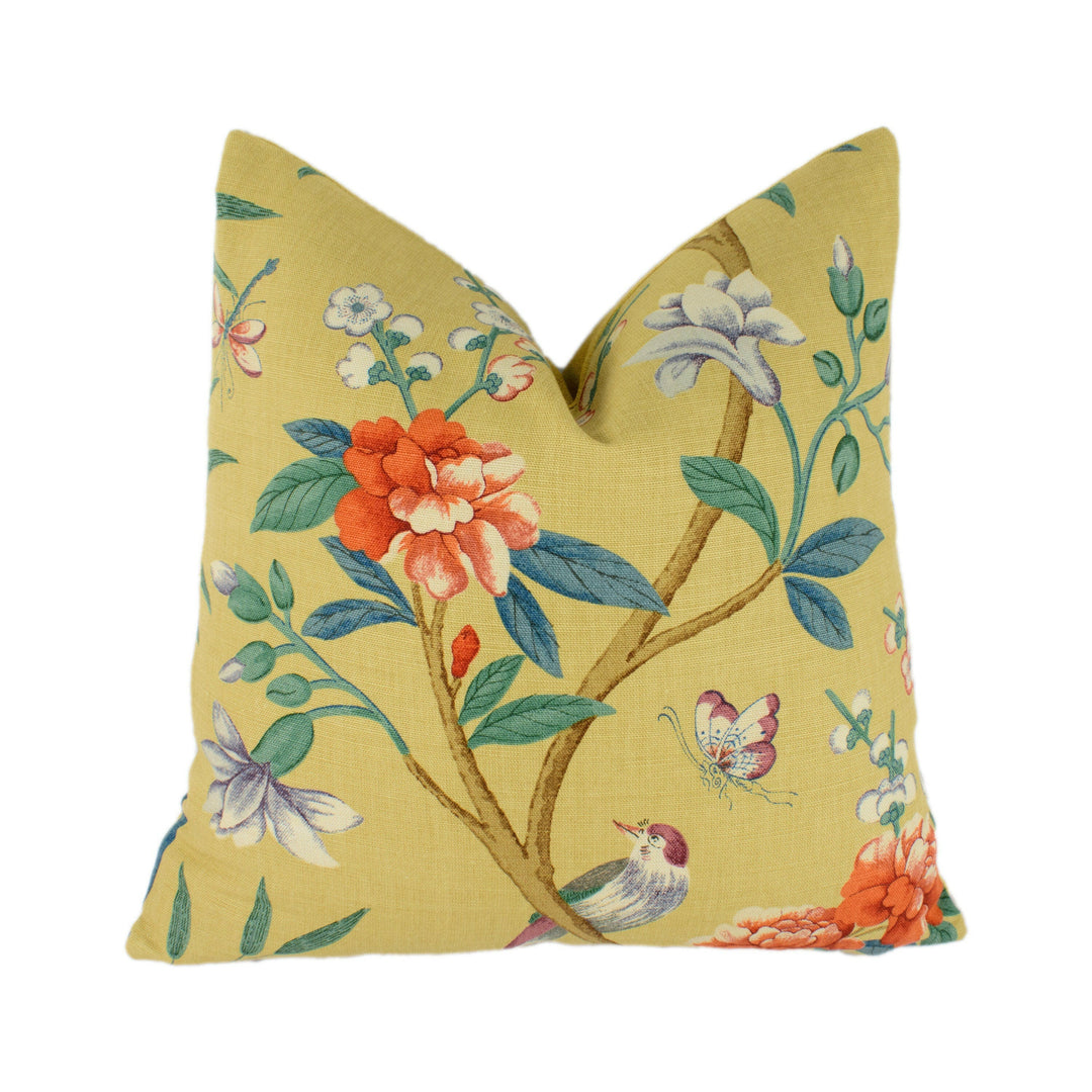 G.P. & J. Baker - Peony and Blossom - Vintage - Cushion Cover Pillow Throw Home Decor.