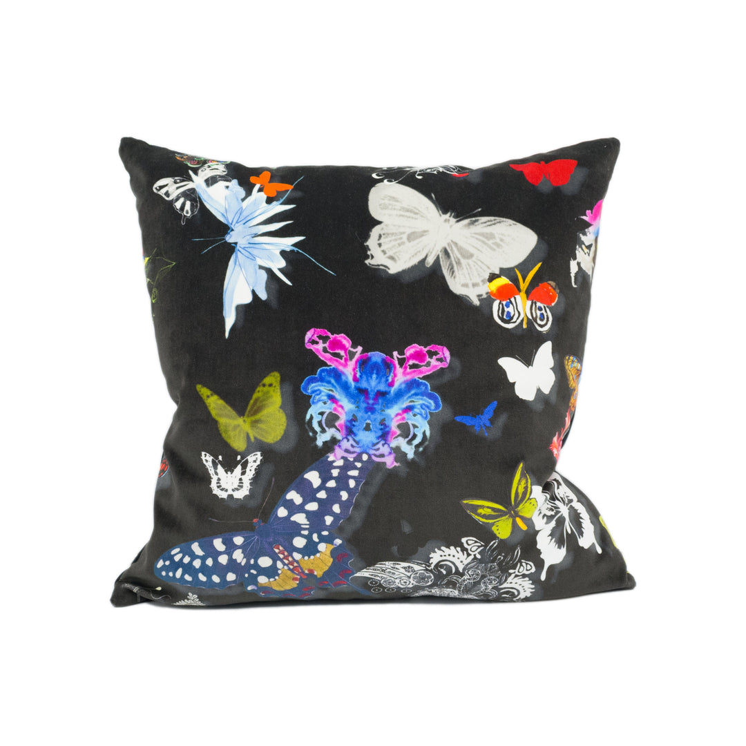 Designers Guild - Butterfly Parade Soft - Oscuro - Eclectic Maximalist Butterfly Cushion Cover - Handmade Throw Pillow - Designer Home Décor