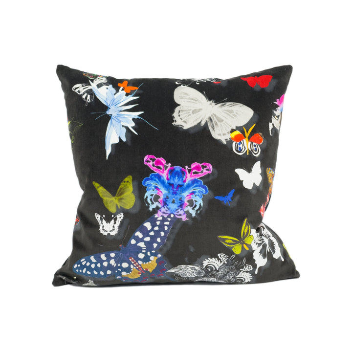 Designers Guild - Butterfly Parade Soft - Oscuro - Eclectic Maximalist Butterfly Cushion Cover - Handmade Throw Pillow - Designer Home Décor