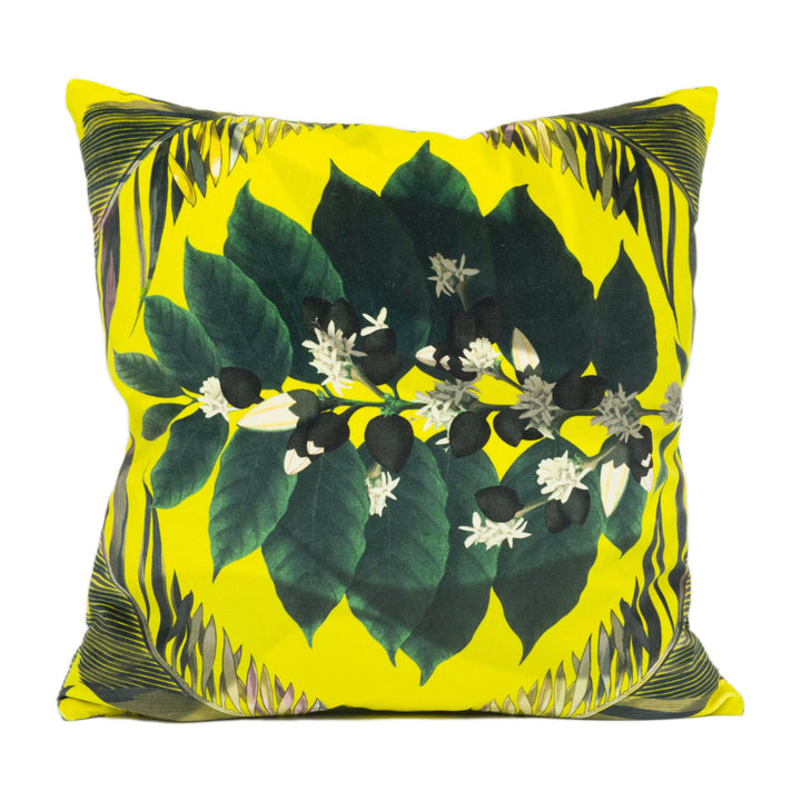 Designers Guild x Christian Lacroix - Feather Park Soft - Iris - Bold Feather Velvet Cushion Cover - Luxury Leaf Pillow Cover - Custom Decor.