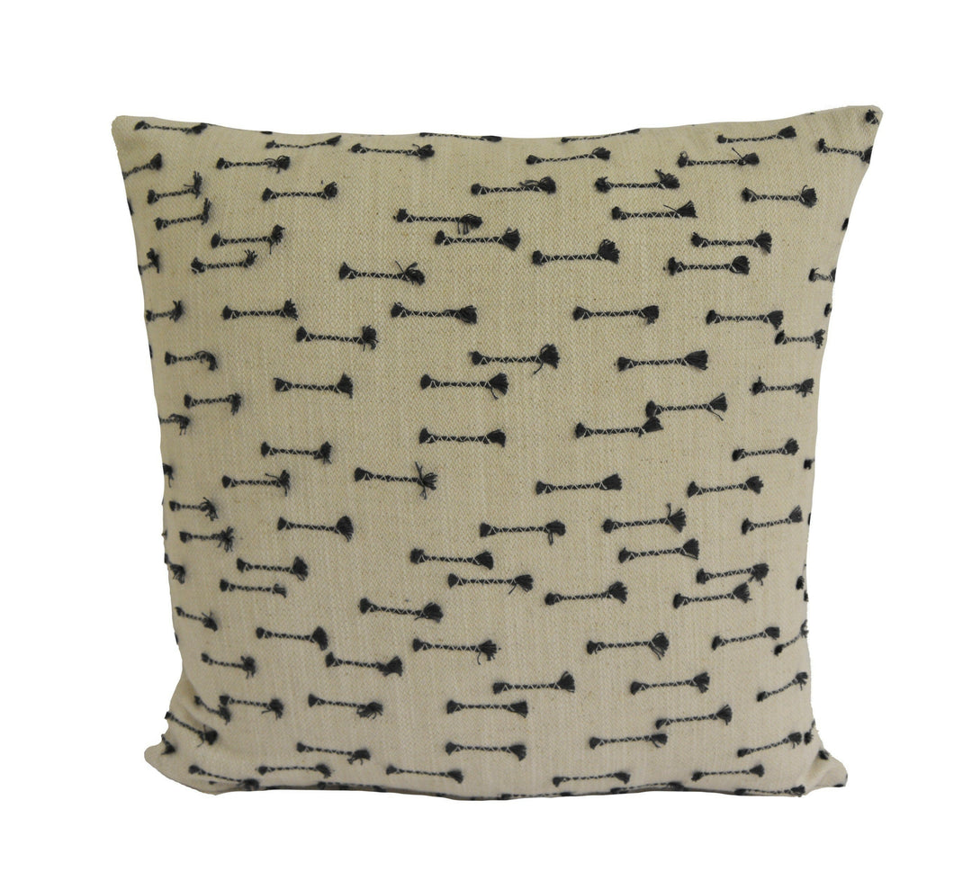 Clarke and Clarke - Nala - Indigo - Stunning African Inspired Embroidered Cushion Cover Throw Pillow Designer Home Decor.