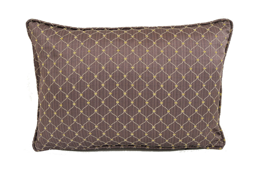 Bill Beaumont - Verona - Grape - Stunning Designer Home Decor Cushion Cover Throw Pillow.