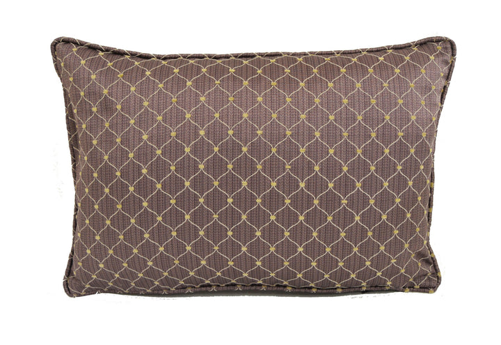 Bill Beaumont - Verona - Grape - Stunning Designer Home Decor Cushion Cover Throw Pillow.