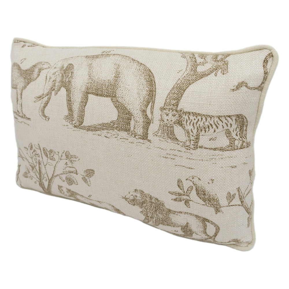 Andrew Martin - Jungle - Linen - Contrast Piped Stunning Cushion Cover Throw Pillow Home Decor.