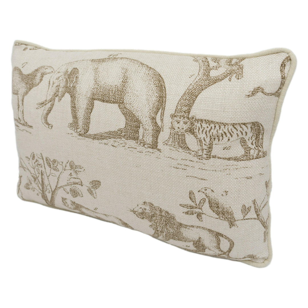 Andrew Martin - Jungle - Linen - Contrast Piped Stunning Cushion Cover Throw Pillow Home Decor.