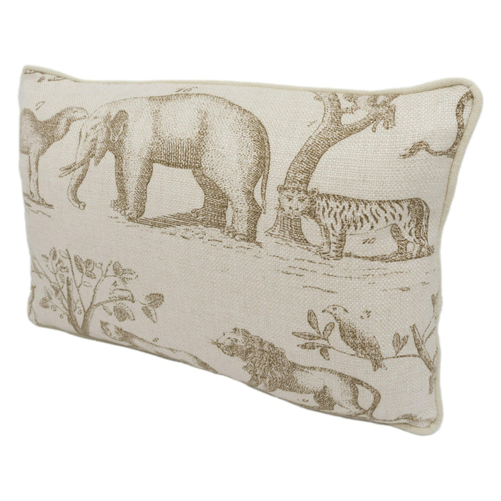 Andrew Martin - Jungle - Linen - Contrast Piped Stunning Cushion Cover Throw Pillow Home Decor.