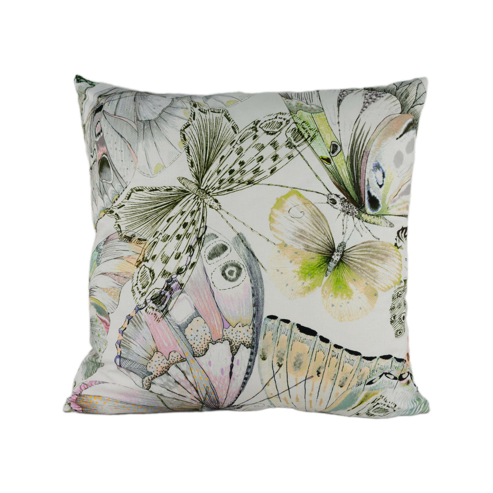 Designers Guild - Papillons - Shell - Stunning Designer Cushion Cover Home Décor Throw Pillow.