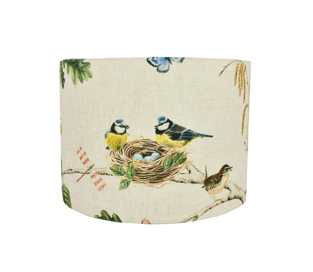 Sanderson - Woodland Chorus - Linen / Multi  - Lampshade Stunning Handmade.