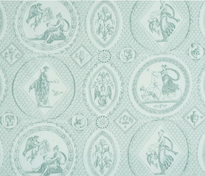 Schumacher - Les Scenes Contemporaines - Mineral - Traditional Greco-Roman Modern Twist - Designer Cushion Cover - Handmade Throw Pillow.