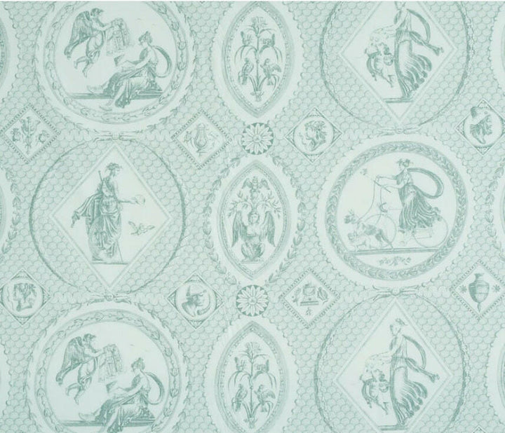 Schumacher - Les Scenes Contemporaines - Mineral - Traditional Greco-Roman Modern Twist - Designer Cushion Cover - Handmade Throw Pillow.