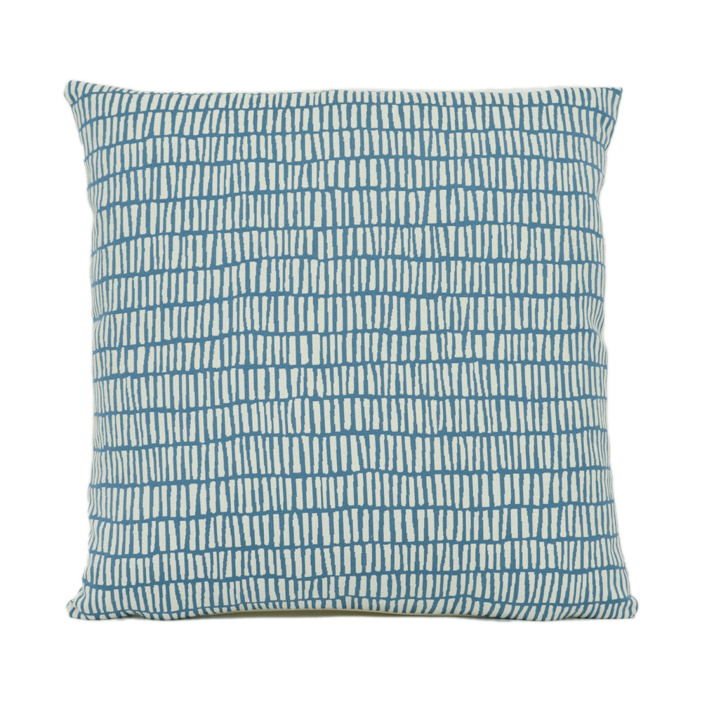 Scion - Tocca - Denim - Simplistic Modern Geometric Cushion Cover Handmade Throw Pillow Designer Home Décor.