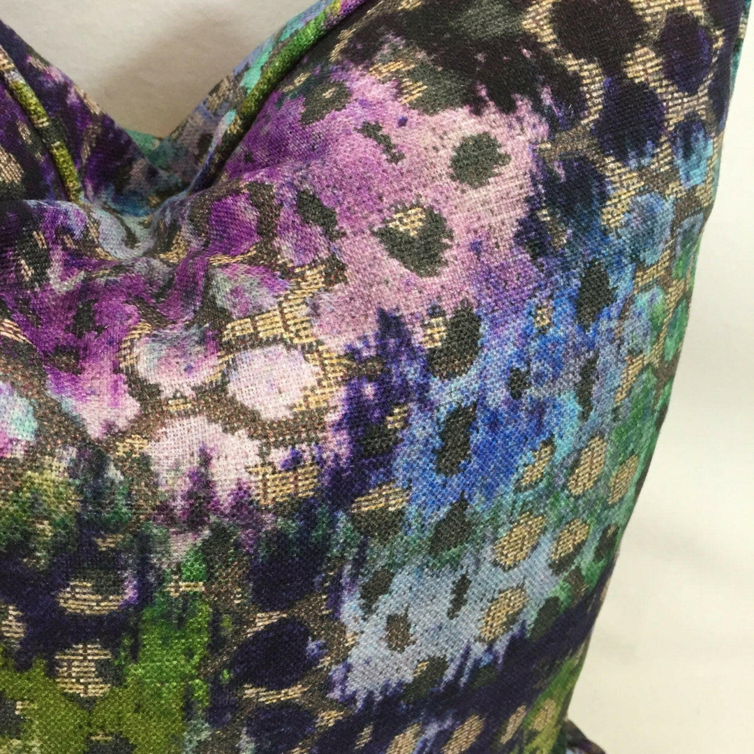 Designers Guild - Palasini - Cobalt - Stunning Self Piped Cushion Cover Throw Pillow Home Decor.