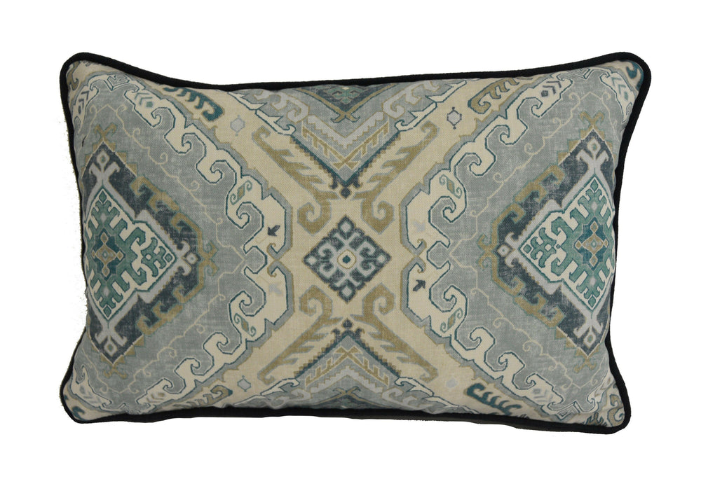 G P and J Baker - Rozel - Aqua - Cushion Cover Pillow Throw Stunning.