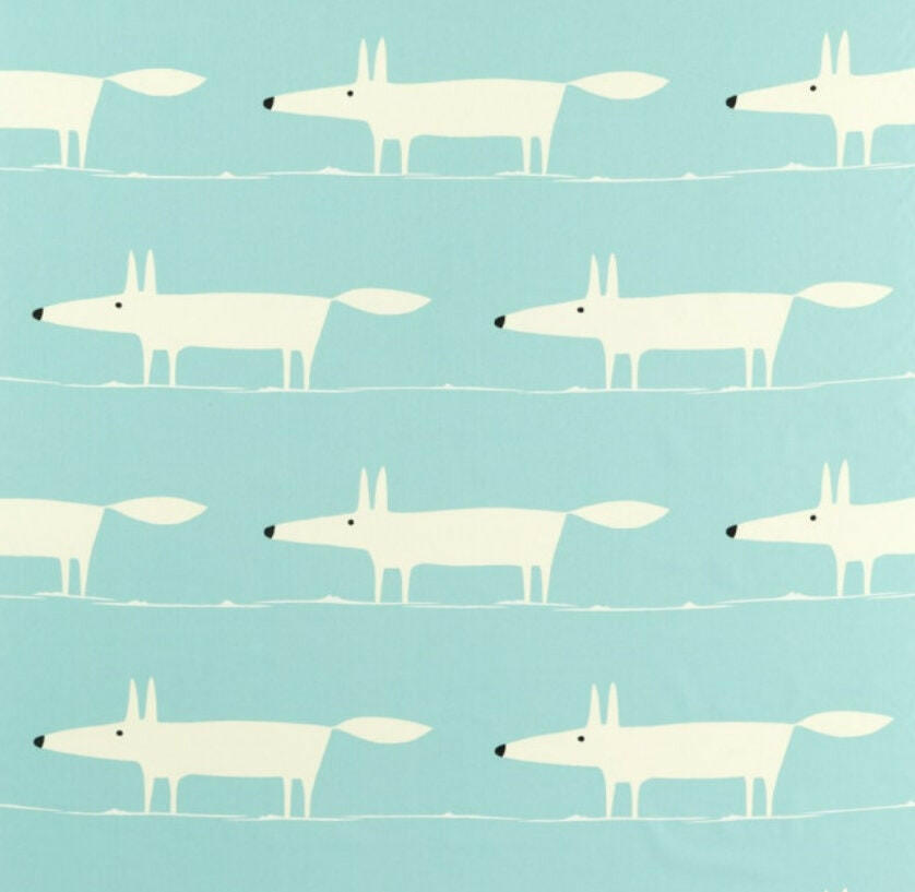 Scion - Mr Fox - Stunning Handmade Lampshade - Many Colours Available - Sunflower / Sky / Neutral / Kiwi / Blush / Tangerine - Home Decor.