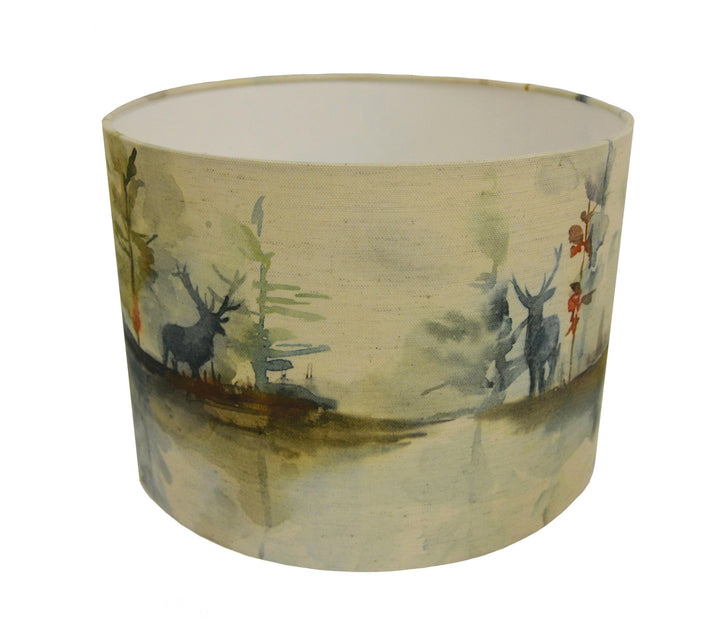 Voyage Decoration - Wilderness - Topaz Linen - Lampshade Stunning Handmade.