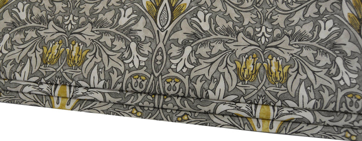 William Morris - Snakeshead - Pewter / Gold  - Made To Measure Professionally Made Roman Blind.
